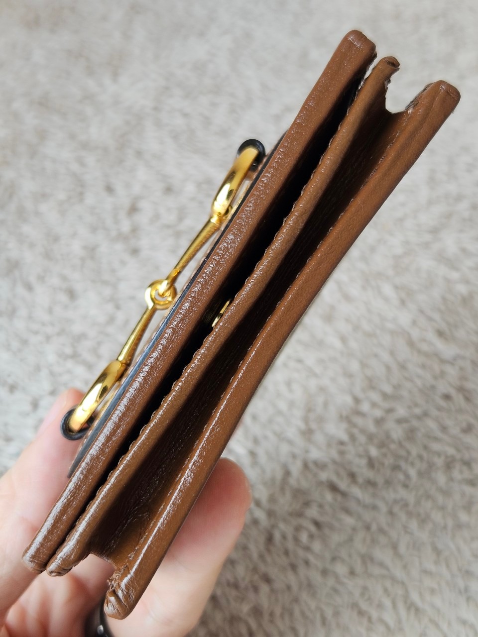 Gucci Horsebit Card Case Wallet