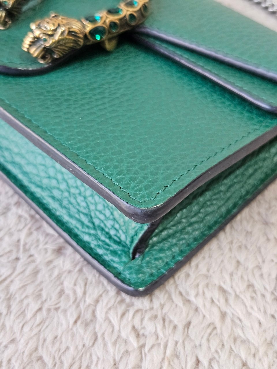 Gucci Dionysus Super Mini Crystal Leather