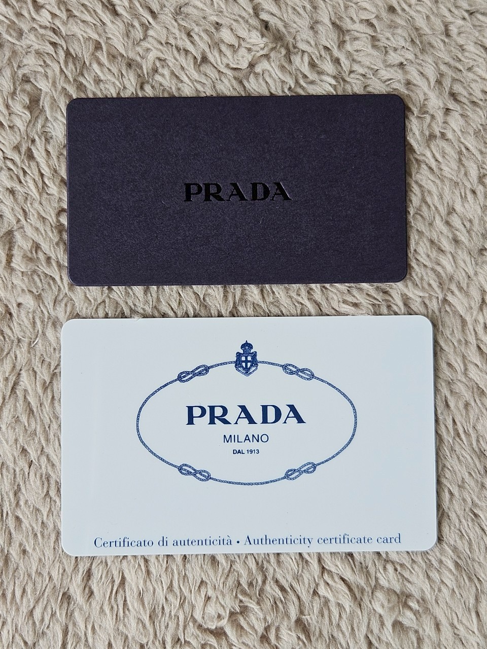 Prada 1BH014 Black Saffiano Leather Chain Shoulder Bag