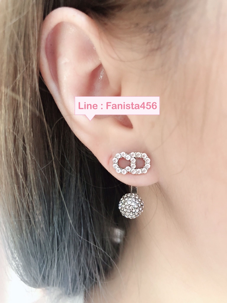 ต่างหูดิออ Dior earring ต่างหูดิออ ดาว งาน Hiend