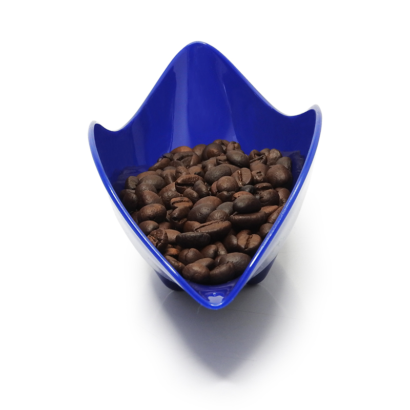 Coffee bean tray, cupping tray, mango shape