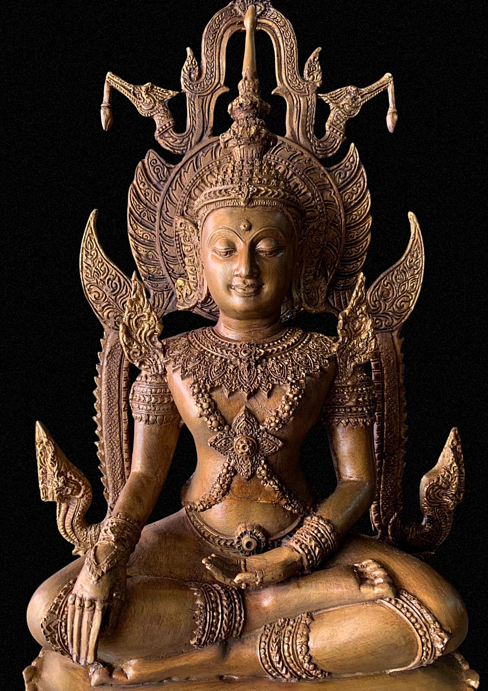 สมเด็จองค์ปฐม ทรงเครื่อง วัดท่าซุง จ.อุทัยธานี หน้าตัก 9 นิ้ว
