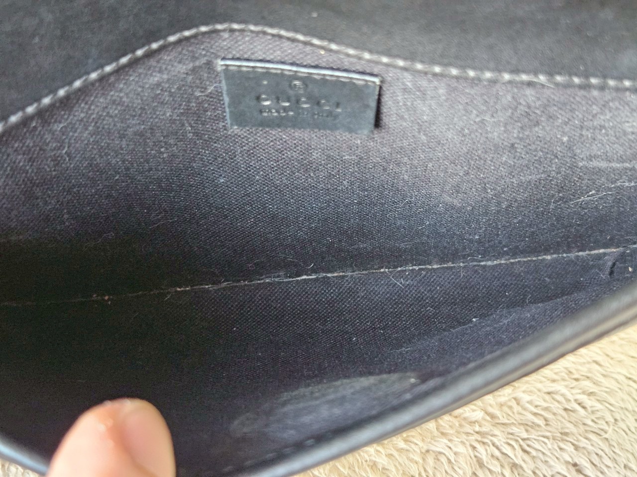 Gucci GG Black Small Beltbag