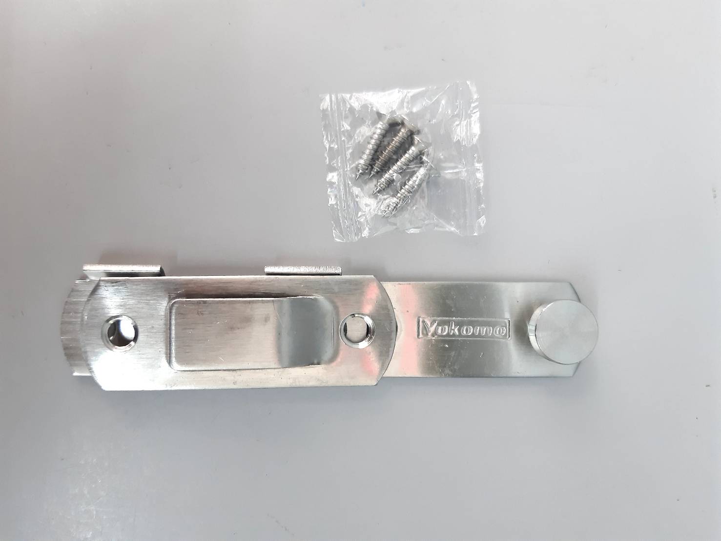 กลอนสับห้องน้ำ 4" รุ่นสับหมุด Yokomo