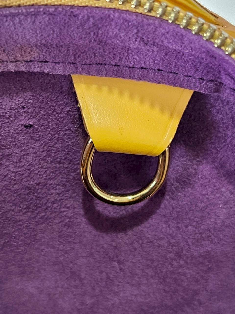 LV Yellow Epi Mabillon Backpack