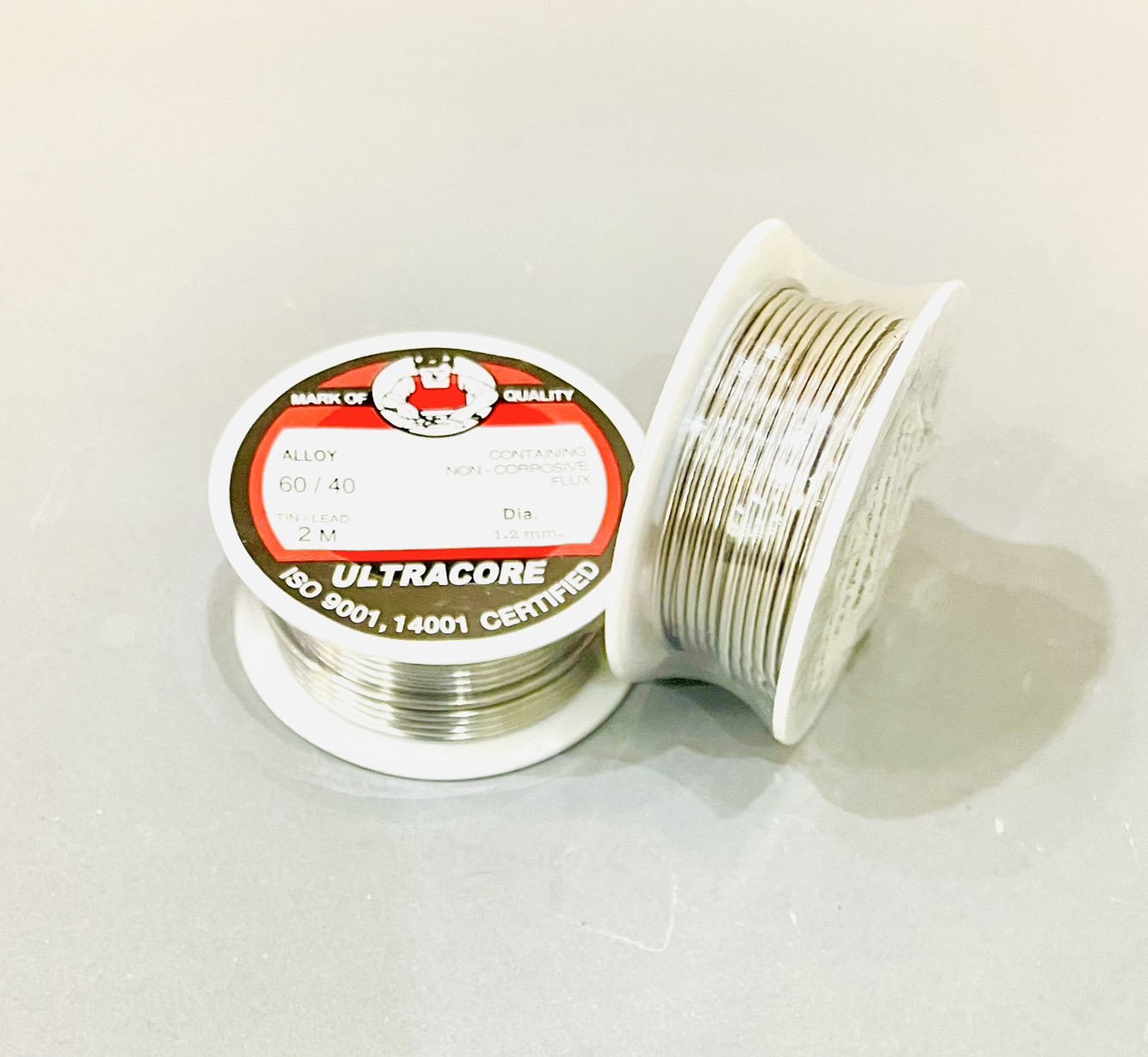 ตะกั่วบัดกรี 60/40 1.2มิล 2เมตร Ultracore