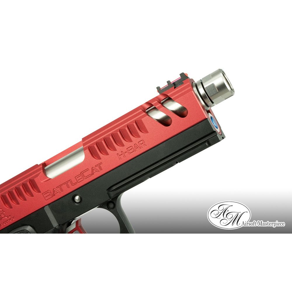 Airsoft Masterpiece 4.3" Aluminum Advance Frame with Rail - Infinity (Black)