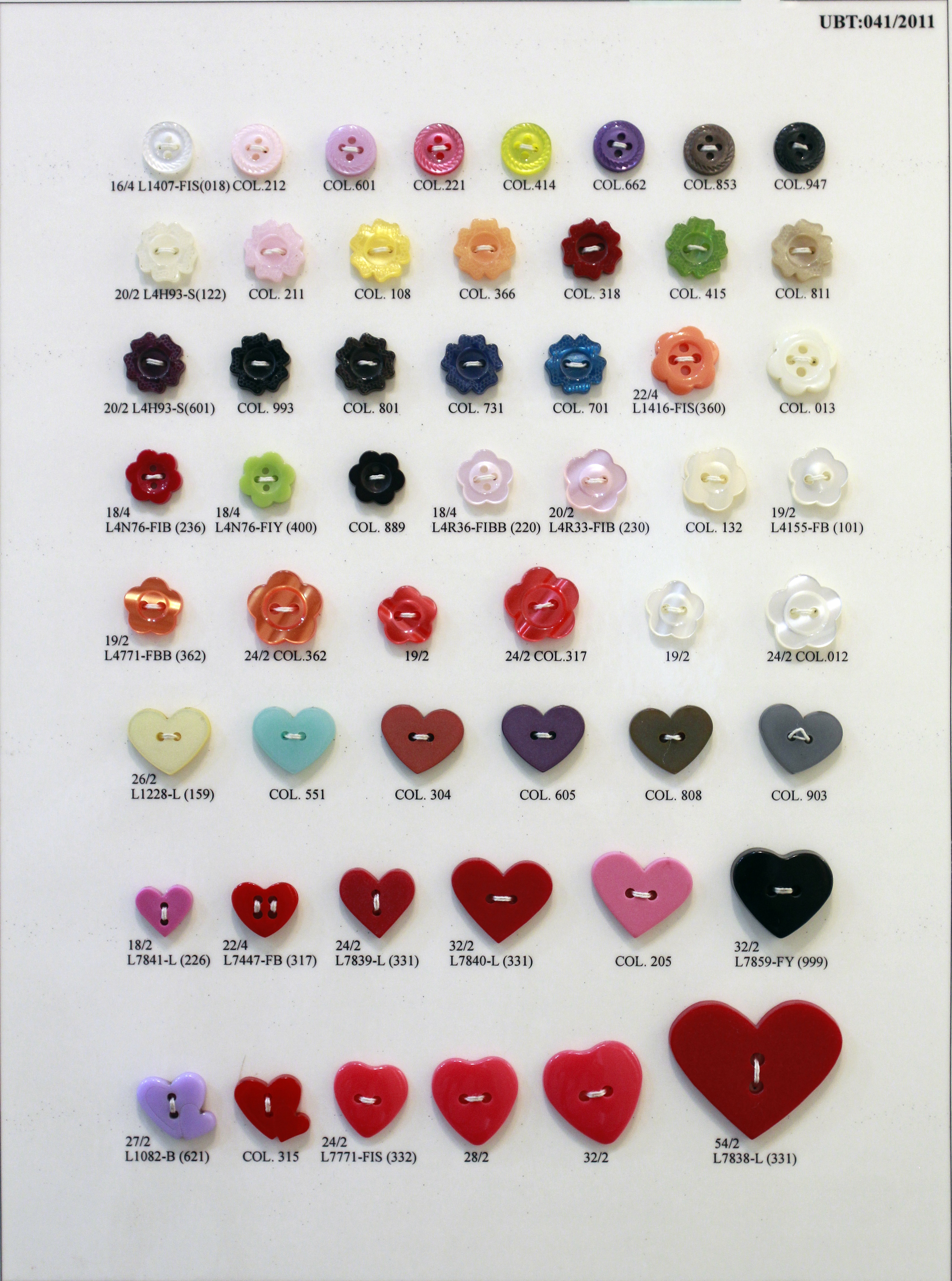 POLYESTER BUTTON