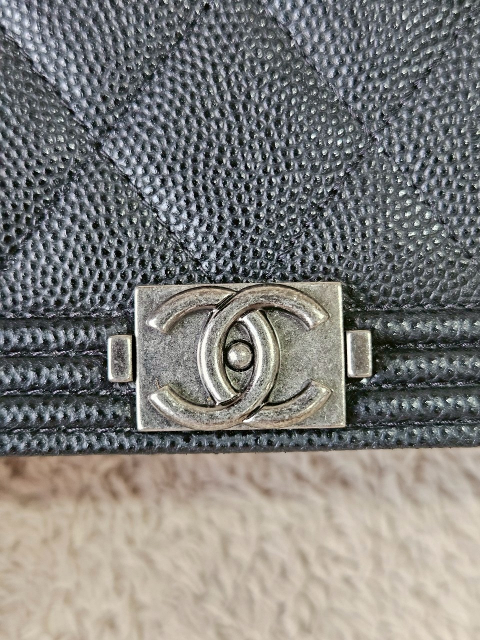 Chanel WOC Boy Cavair