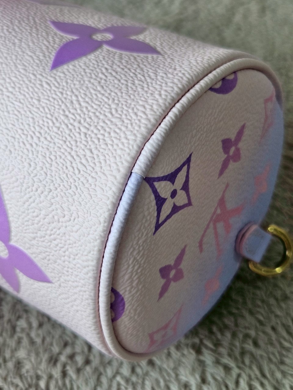 LV Papillon Pastel Sunrise Monogram Microchip