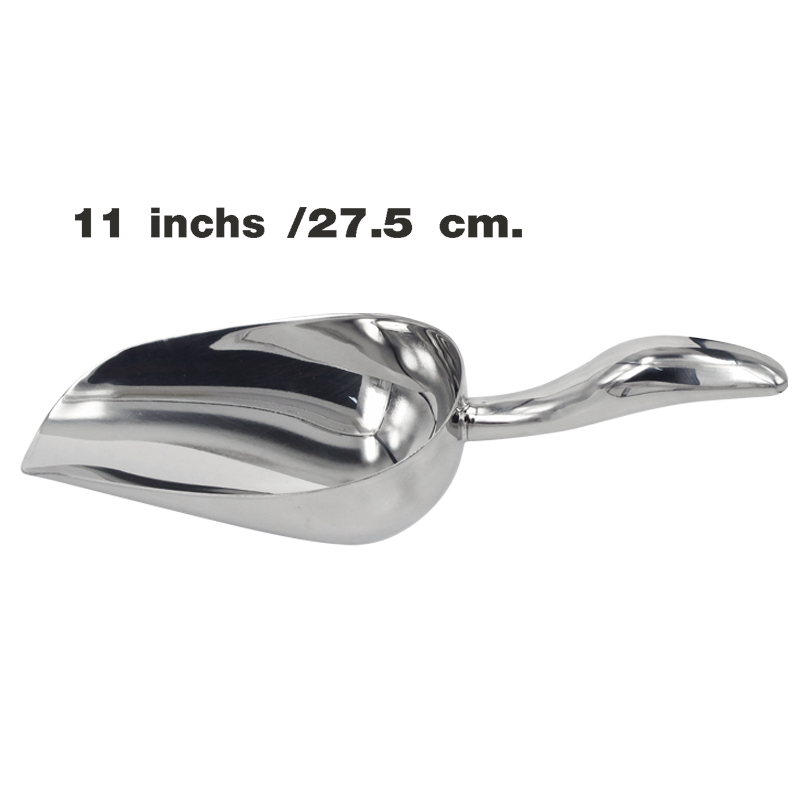 Ice scoop curve design handle 11 inchs or 27.5 cm 1606-021