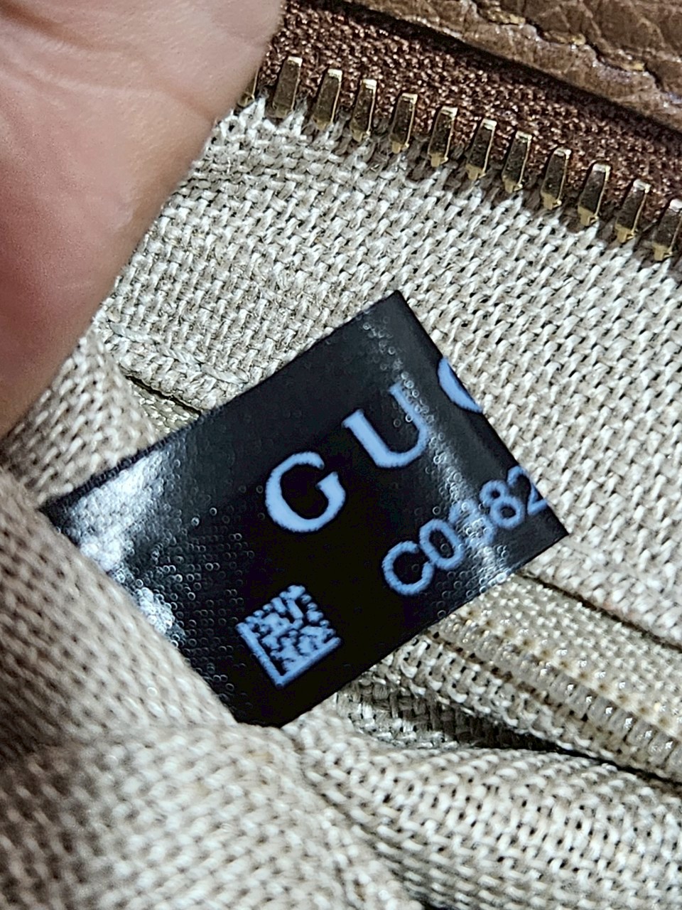 Gucci Bree Tote สีน้ำตาล