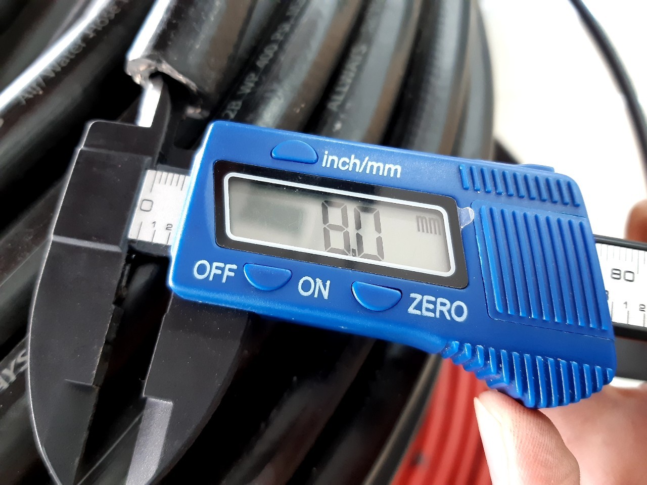 สายลมเดี่ยว 5/16" สีดำ (1ม.) Allways