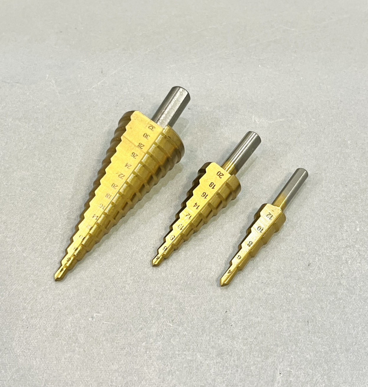 ดอกสว่านสเต็ป(ดอกขยายรู) 6ตัวชุด รุ่นกล่อง