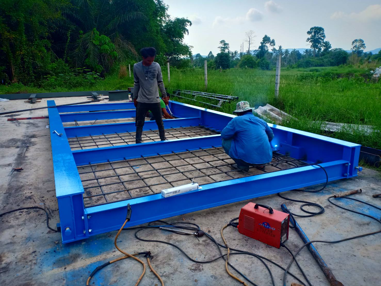 Galaxy Truck scale เครื่องชั่งรถบรรทุกพิกัด80ตัน ขนาด3x18เมตร เครื่องชั่งรถบรรทุก80ตัน