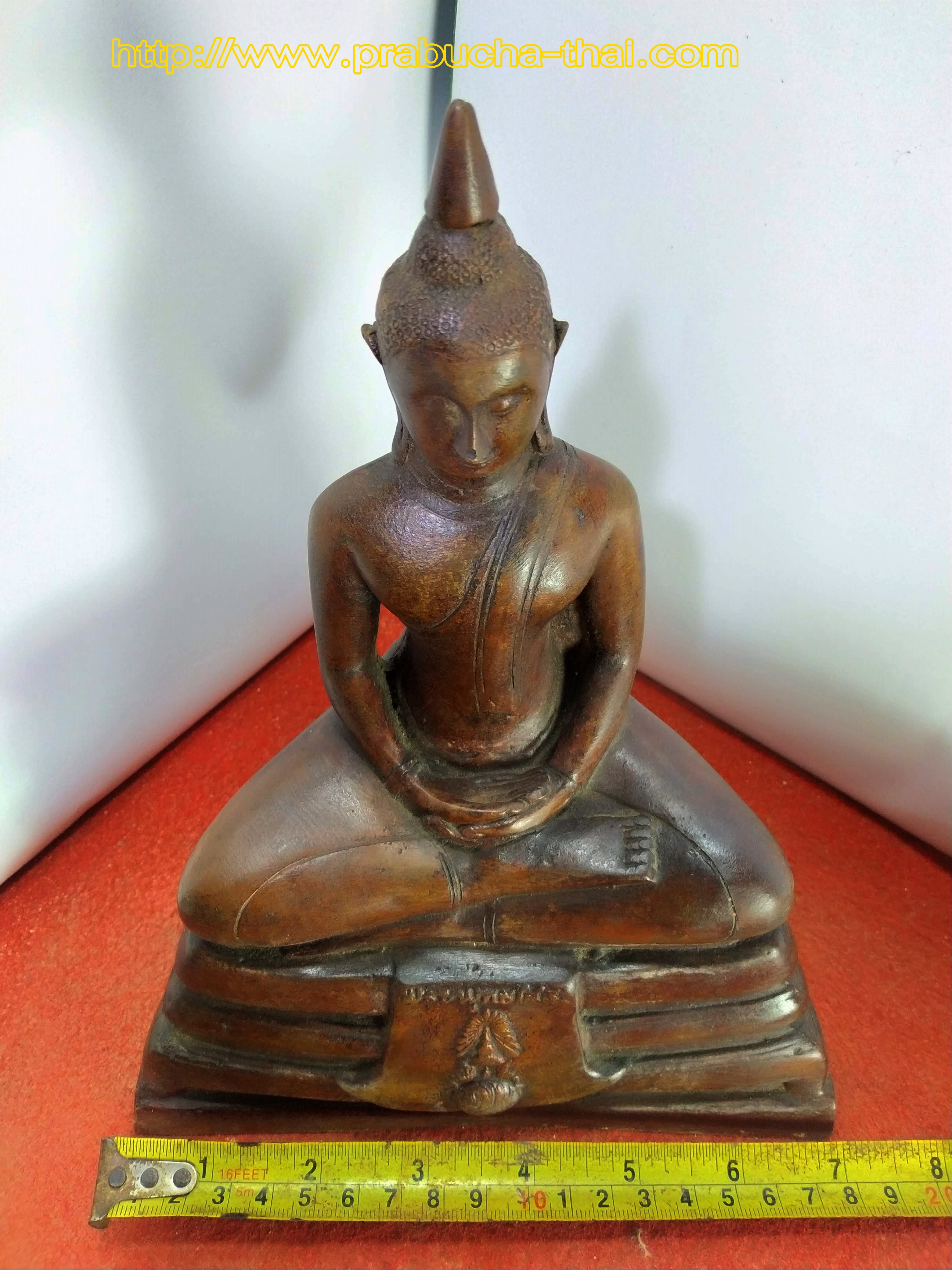 พระบูชา หลวงพ่อโสธร ภปร หน้าตัก ๕ นิ้ว เนื้อสำริด