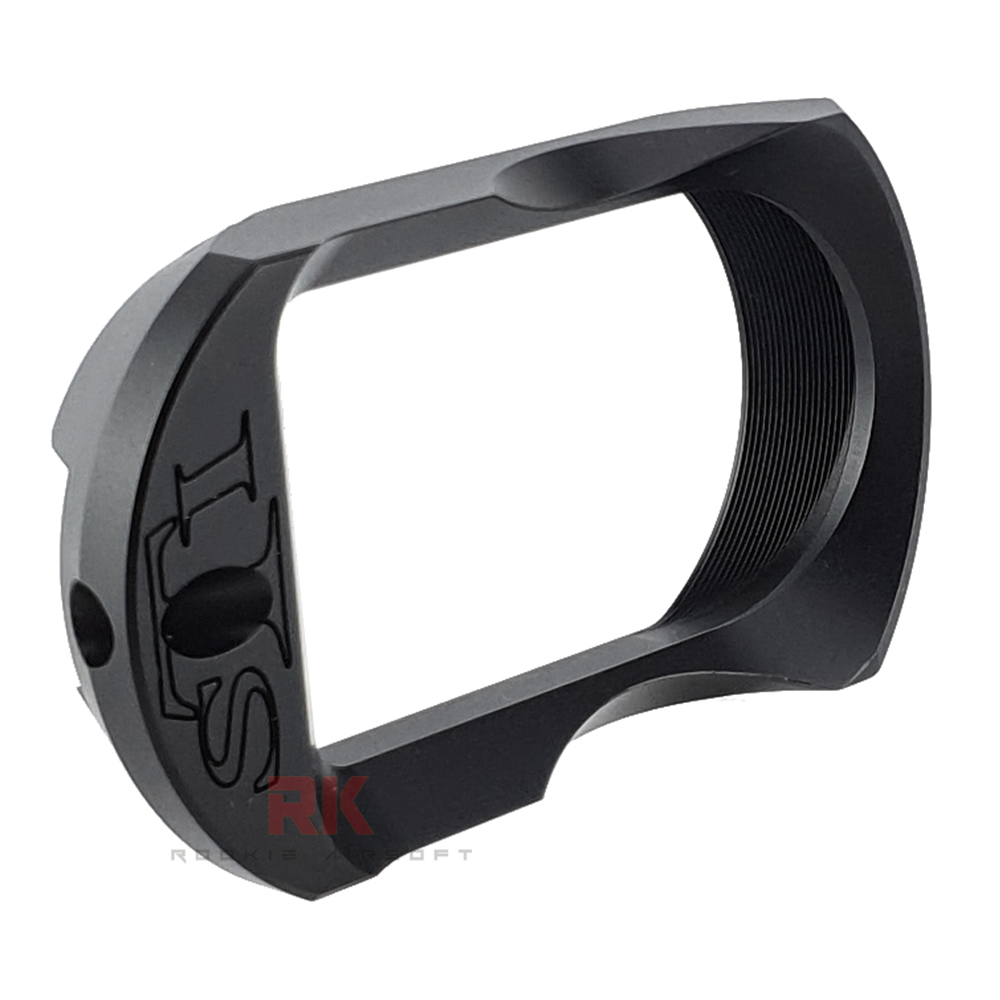 Bomber CNC Aluminum STI Tactical Magwell for Marui Hi-CAPA (Black)