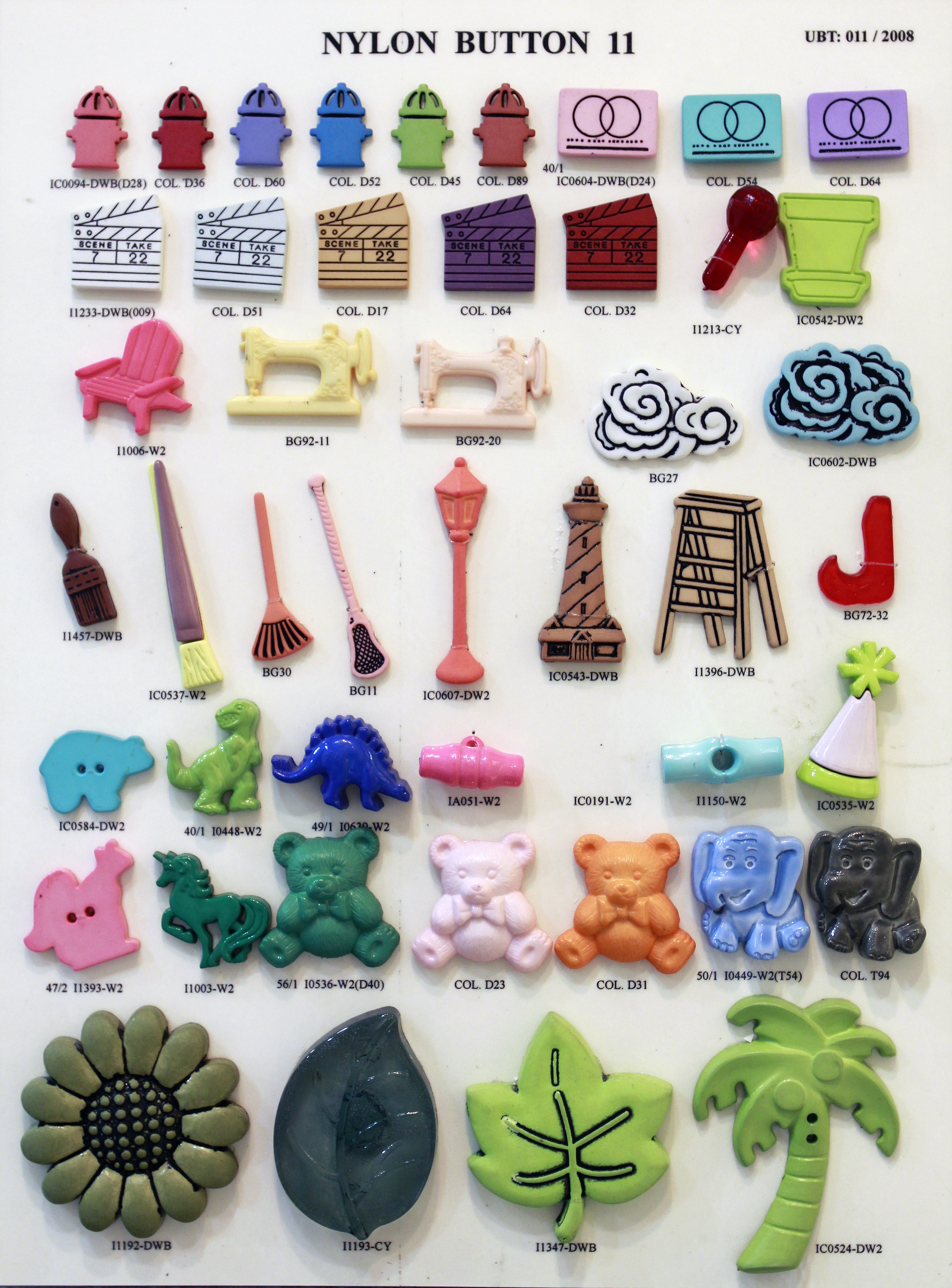 NYLON BUTTONS