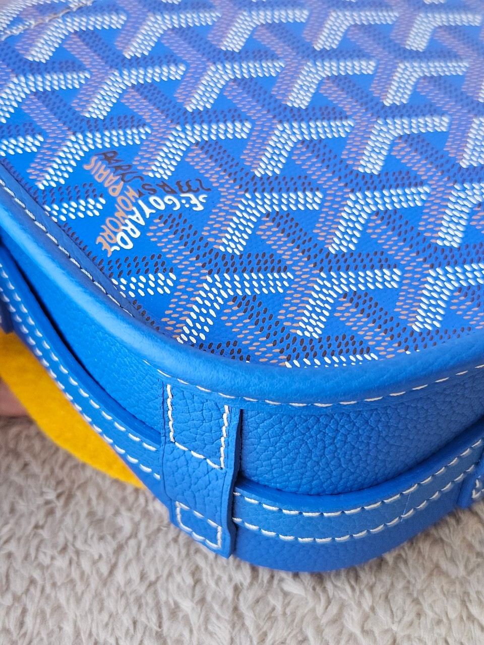 Goyard Belvedere PM sky blue