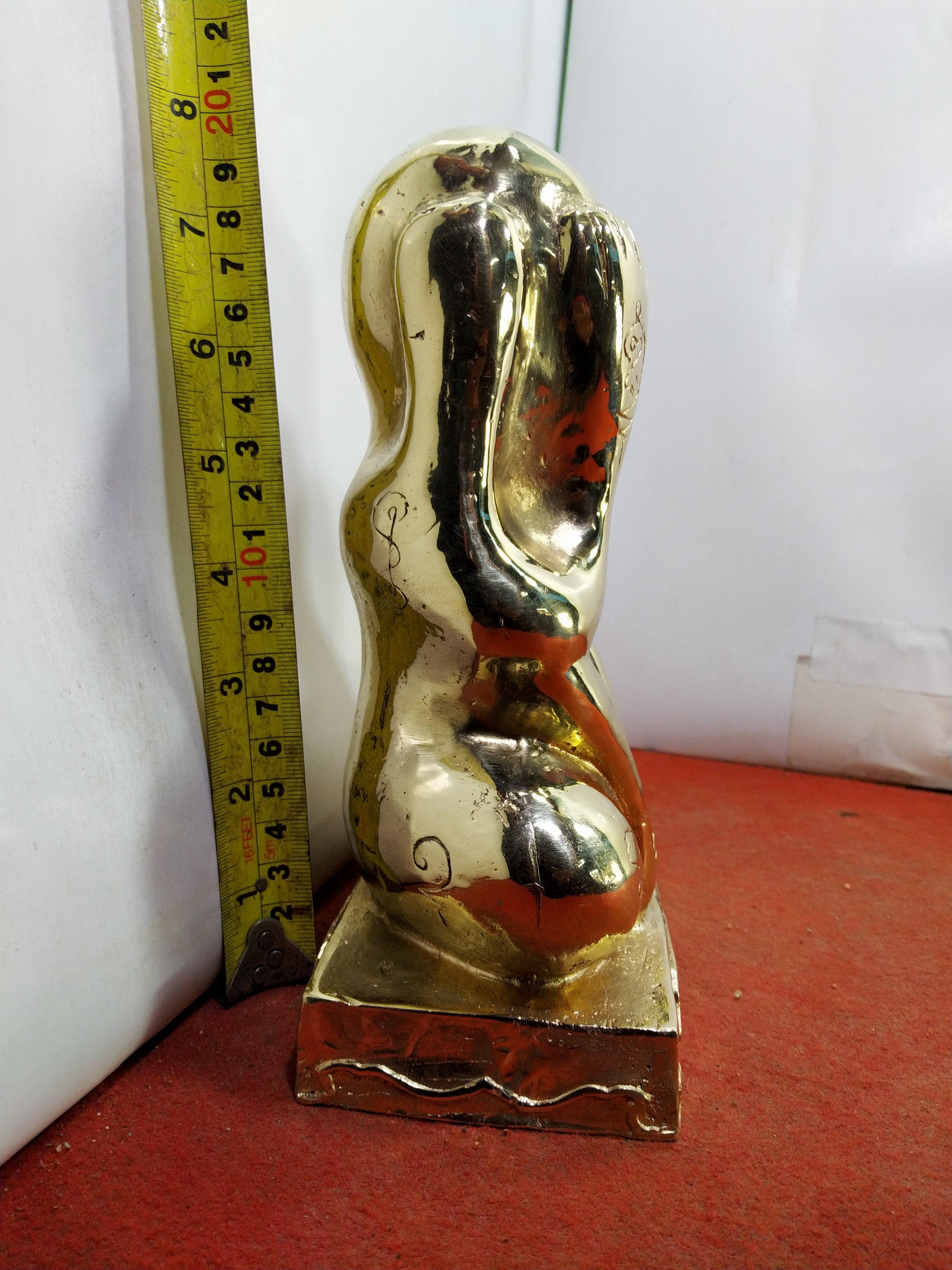 พระปิดตาหลวงปู่นาค วัดห้วยจระเข้ นวโลหะ รุ่นขุมทรัพย์ 115 ปี