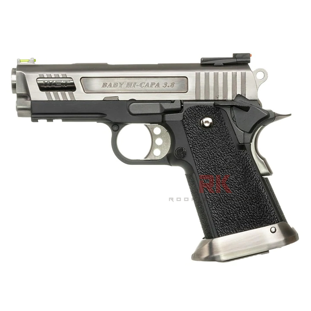 WE Hi-CAPA 3.8 Velociraptor GBB (Silver)