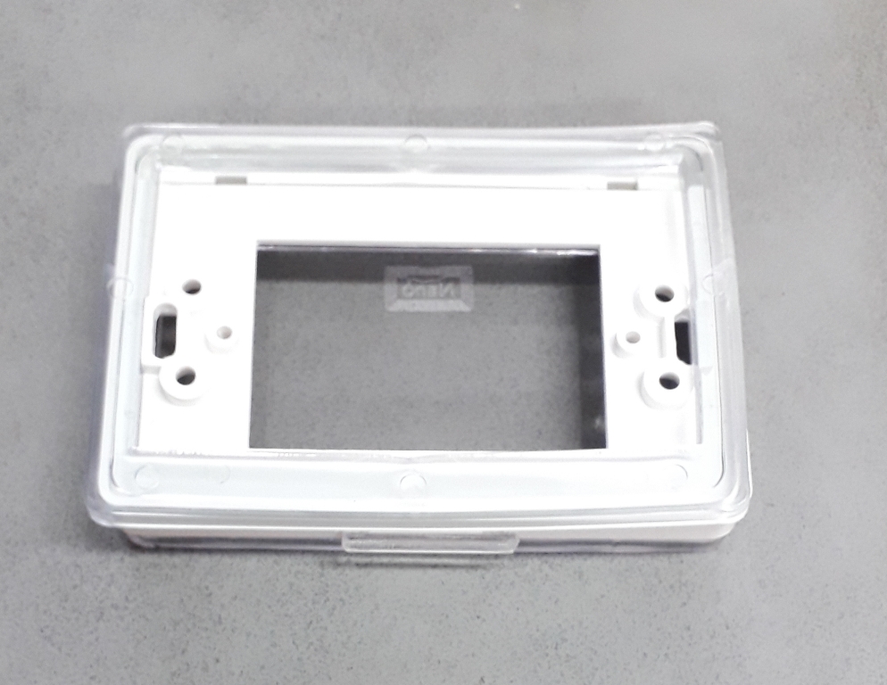 ฝากันน้ำ แนวนอน นาโน 411C แบบใส