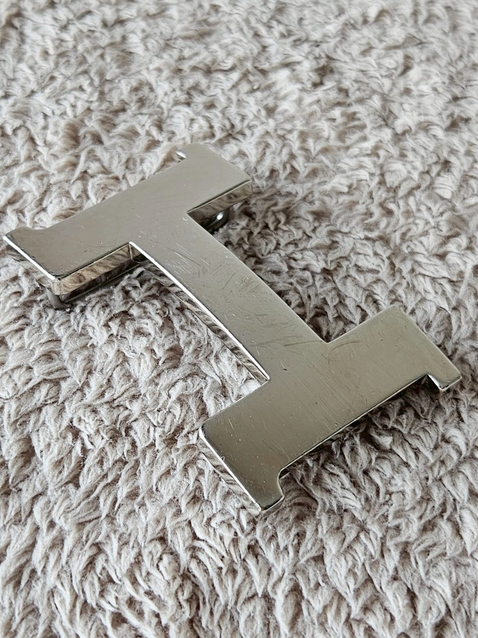 Hermes Belt หัวเงิน