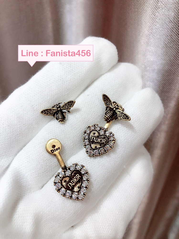 ต่างหู Jadior BEE earring ต่างหูดิออร์ งาน Hiend