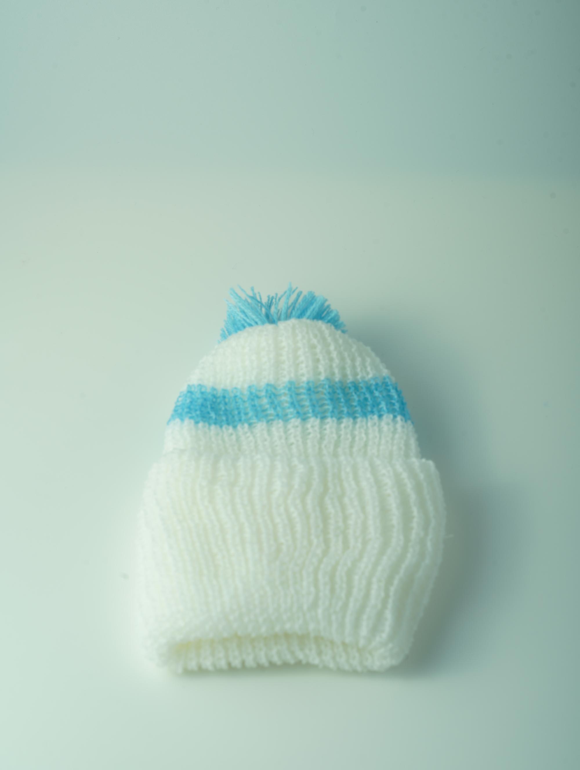 ขายส่ง หมวกไหมพรมเด็กแรกเกิด รุ่นหมวกเปล่า-ริ้วเดี่ยว (ราคาต่อโหล) nongnini1988