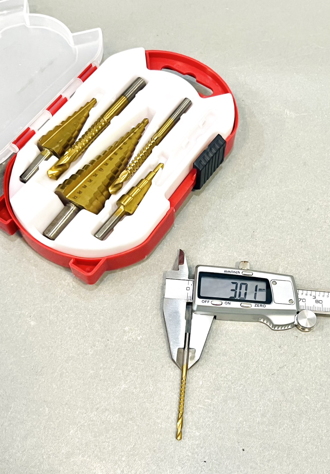 ดอกสว่านสเต็ป(ดอกขยายรู) 6ตัวชุด รุ่นกล่อง