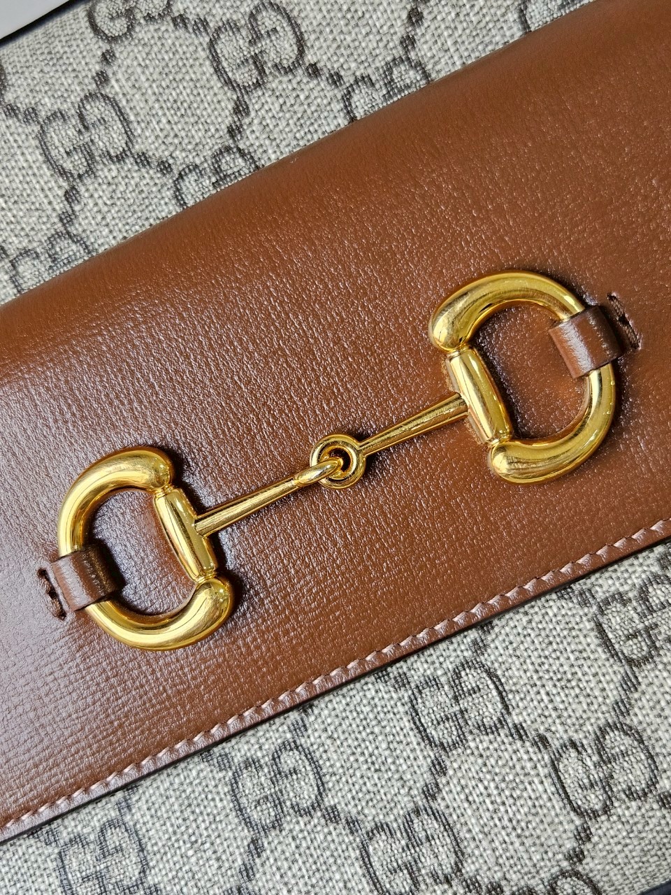 Gucci Horsebit Small Camera Brown