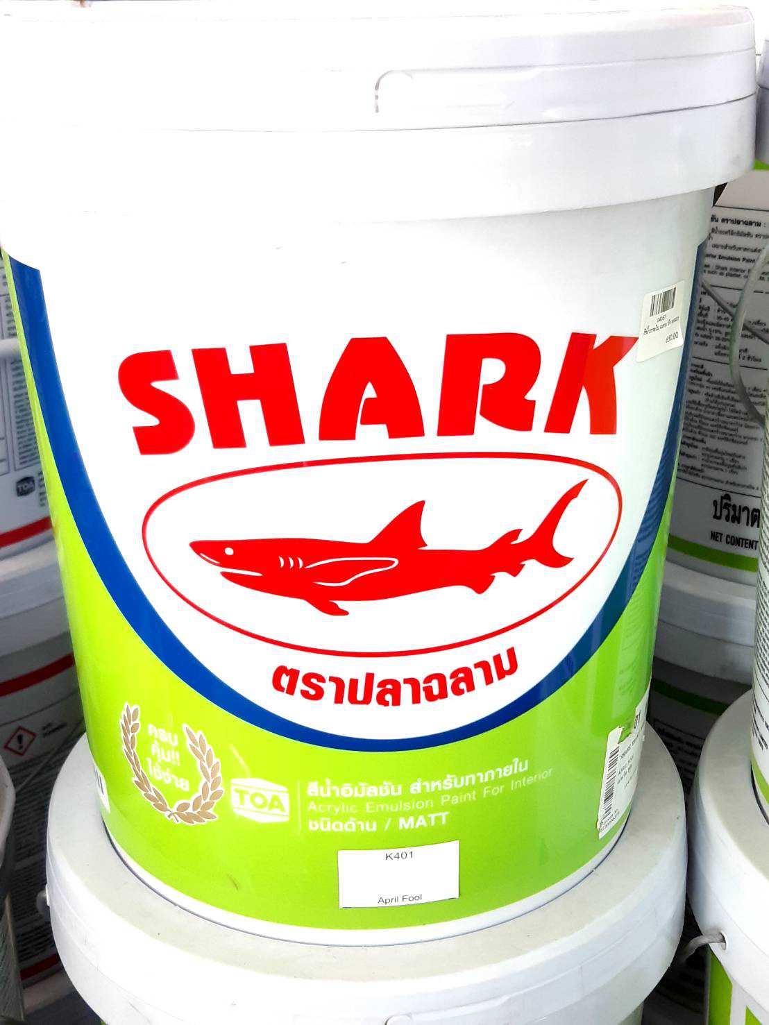 สีน้ำภายใน ฉลาม ถัง (18ลิตร)