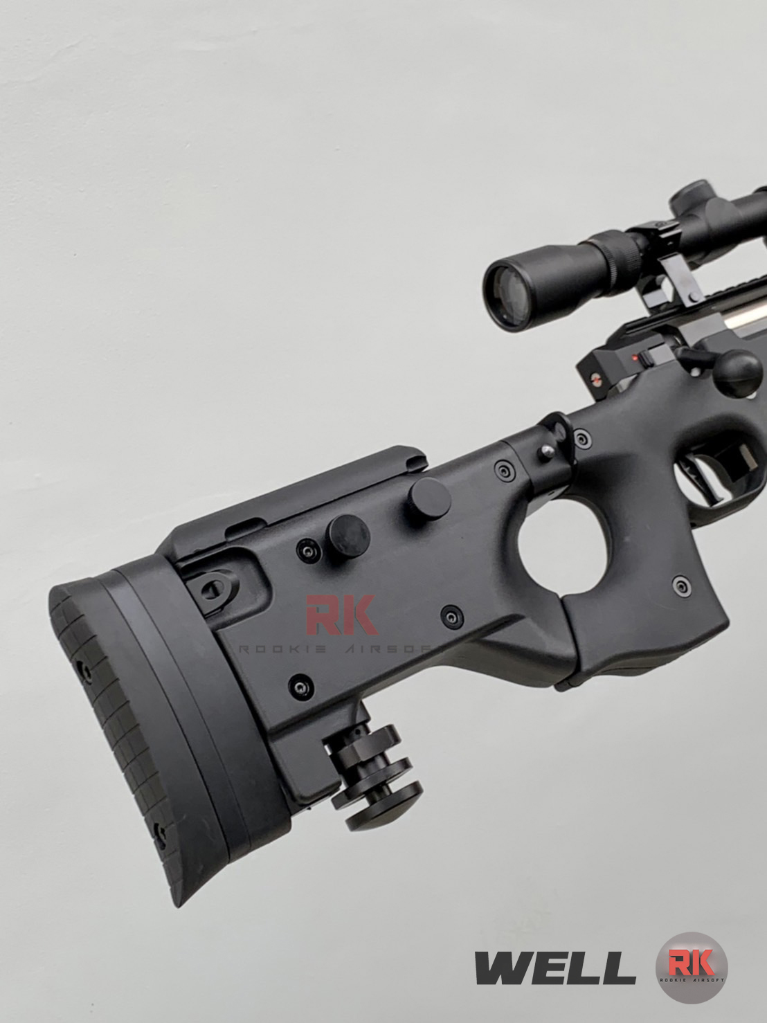 WELL MB08 Upgraded Version Sniper Rifle (Black)