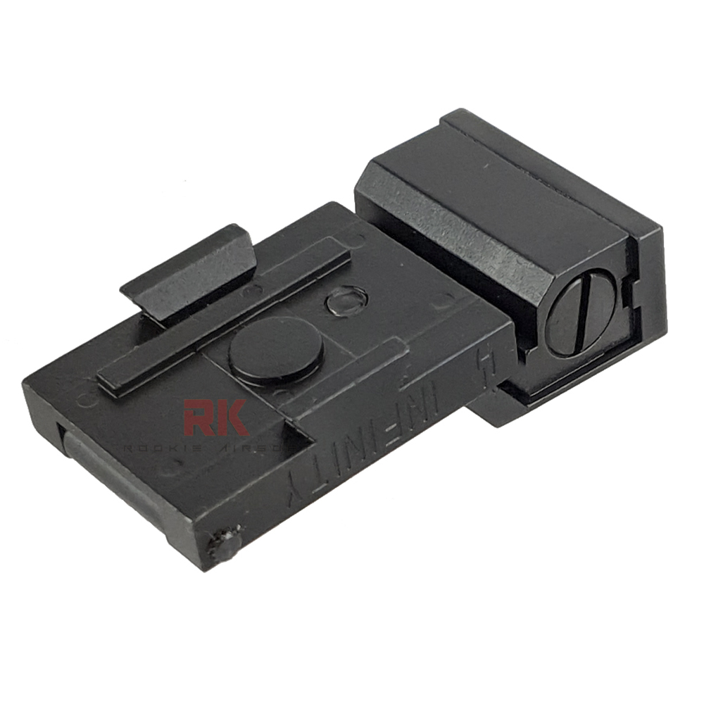 KF Airsoft Steel Front and Rear Sight with Fiber (Infinity) for Marui Hi-CAPA 5.1