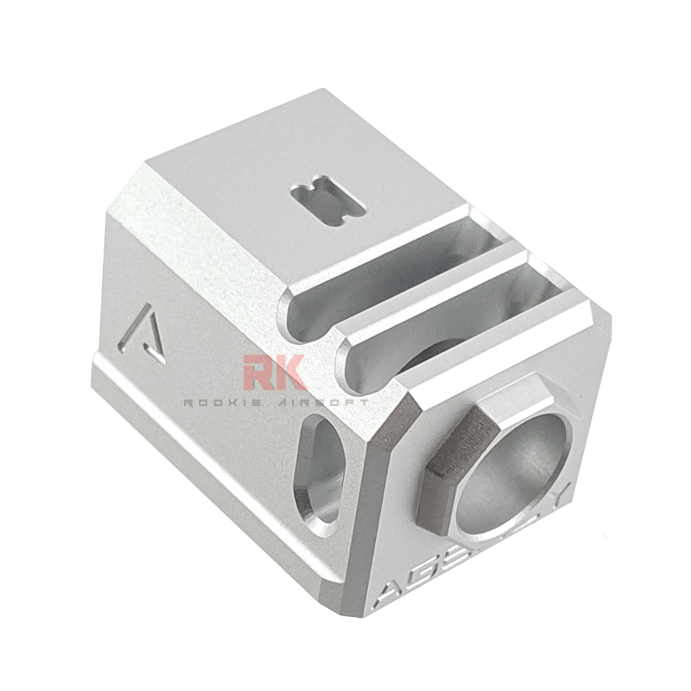 RWA Agency Arms 417 Dual Port Compensator (14mm CCW) - Silver