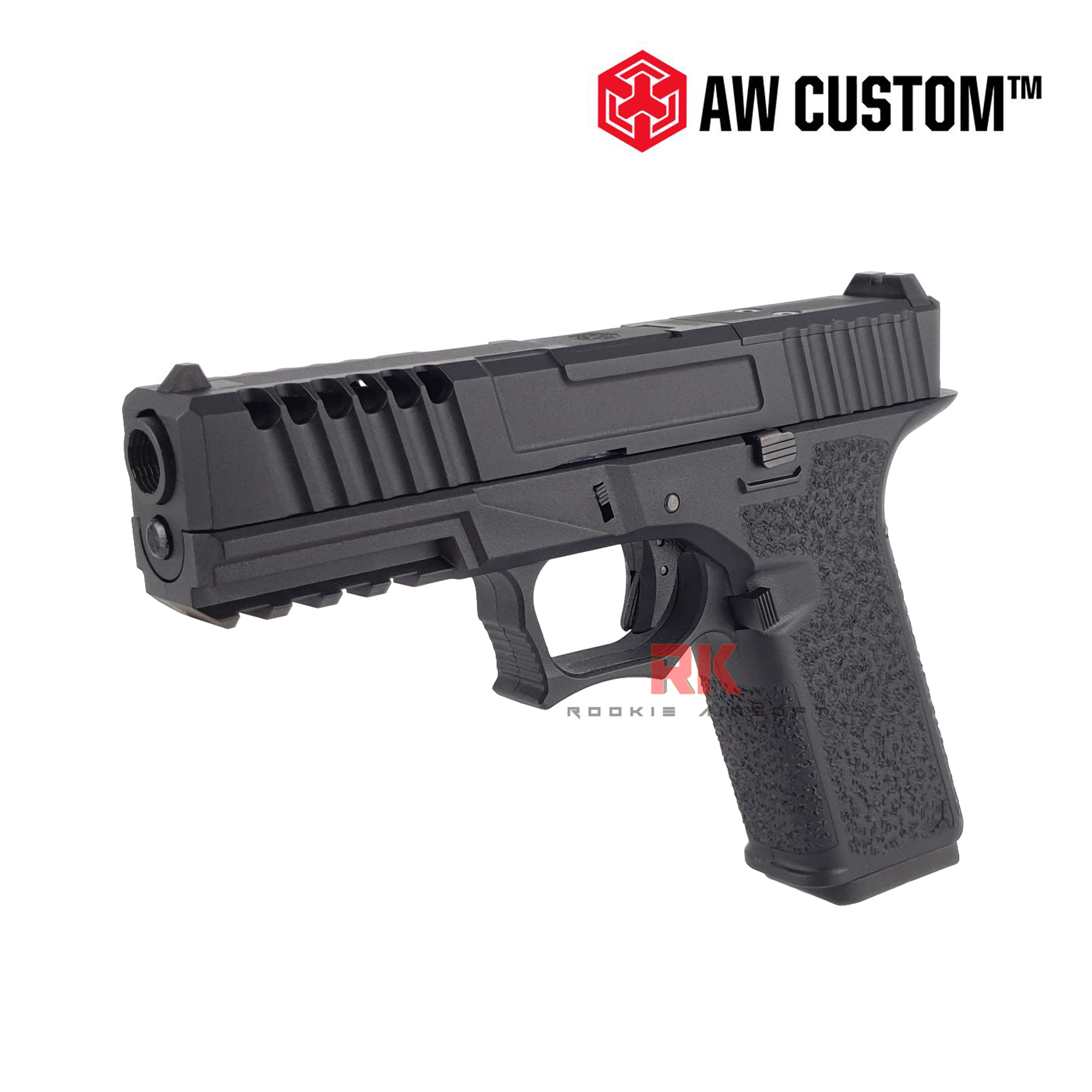 AW VX 7110 MOS GBB (+4 mounts) - Black