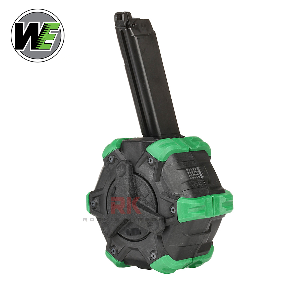 WE 350rds Drum Magazine for G-Series - Black