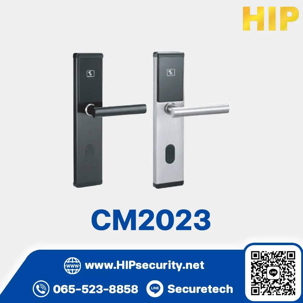ประตูล็อคโรงแรม HIP Hotel Lock รุ่น CM2023