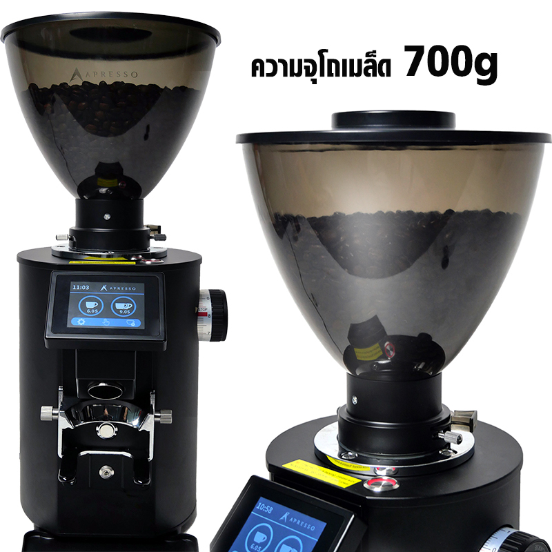 เครื่องบดกาแฟ APRESSO A7 mini เฟืองไทเทเนียม 64 มม. พกพาสะดวก