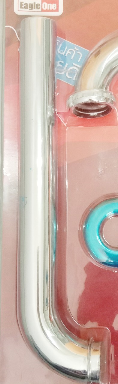 พีแทรปสแตนเลสชุบโครเมี่ยม EO/มารีน่า 12"
