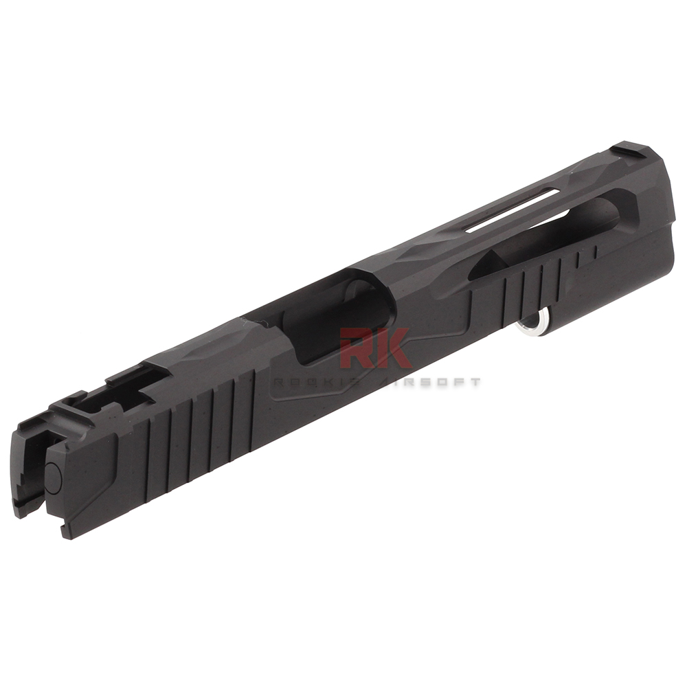 Bomber Battle Aluminum Standard Slide for Marui Hi-CAPA 5.1 / 1911 - Black