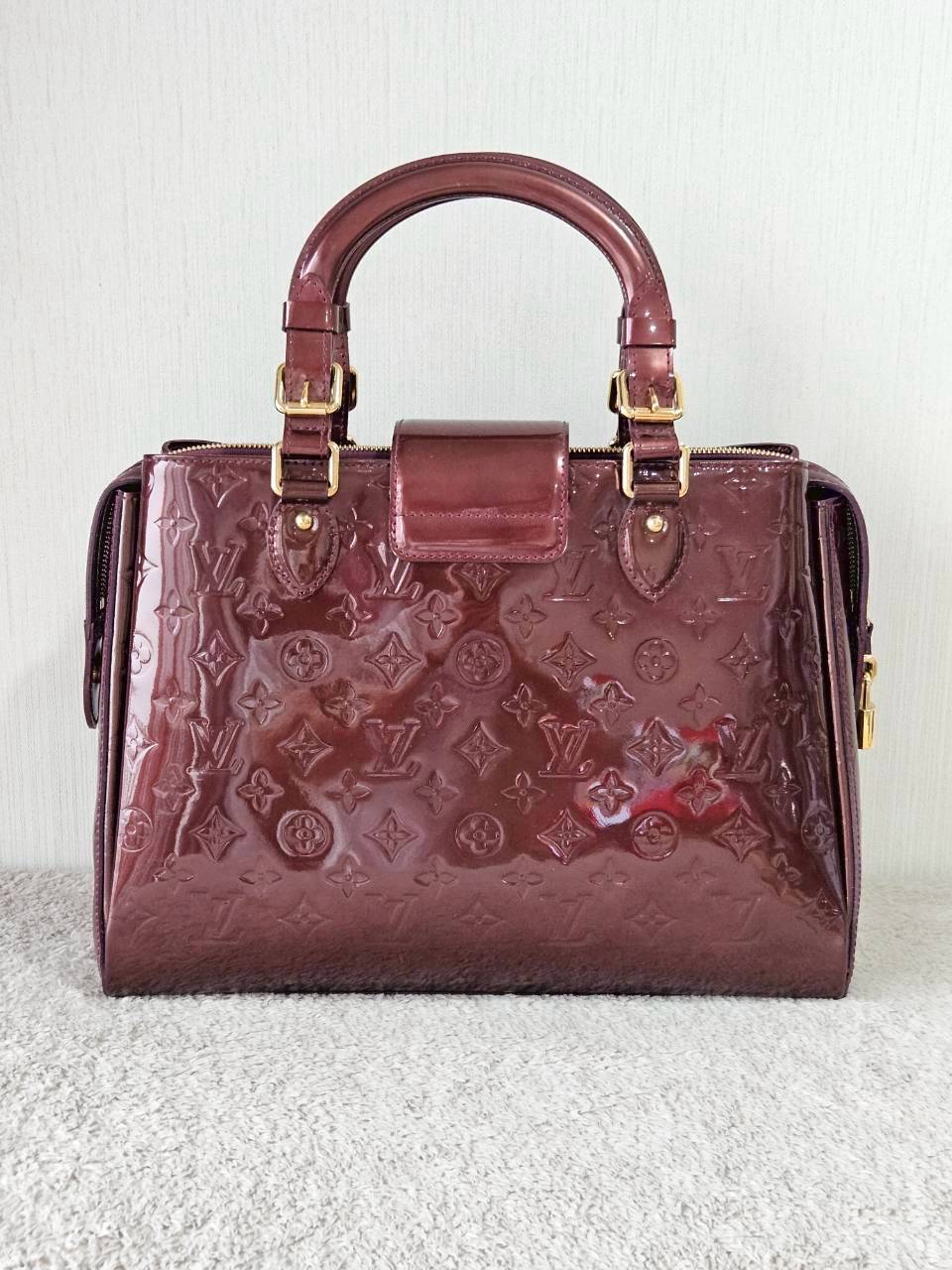 LV M91390 Melrose Amarante Vernis