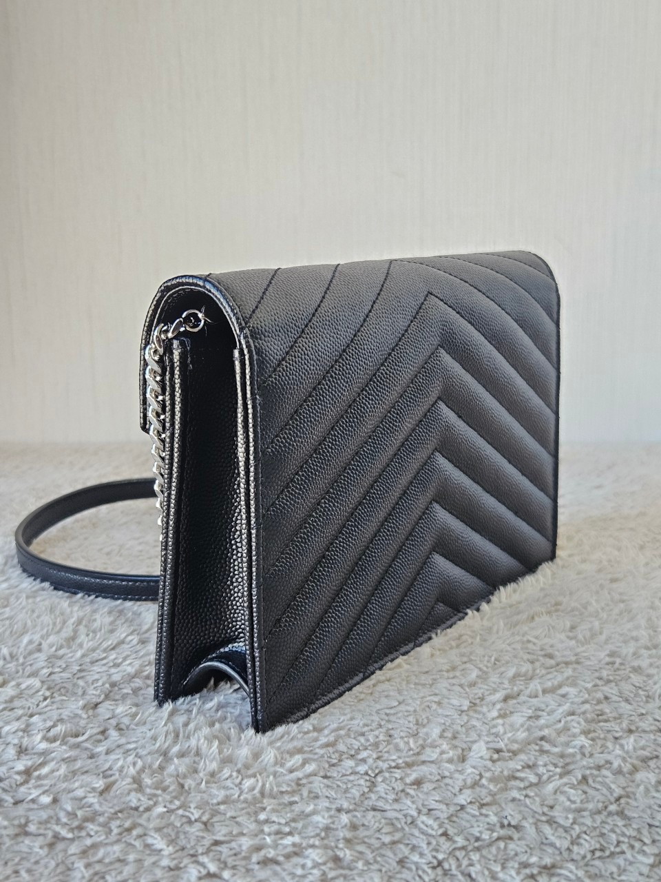 YSL WOC 7.5 สีดำอะไหล่เงิน