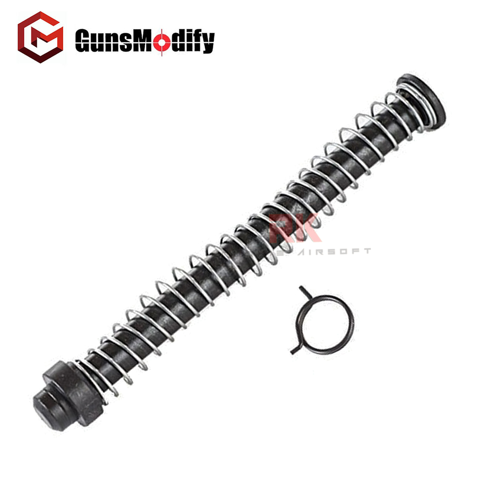 GunsModify 125% Steel Recoil Guide Rod for Marui G17 / G18C / G22 / G34 - Black