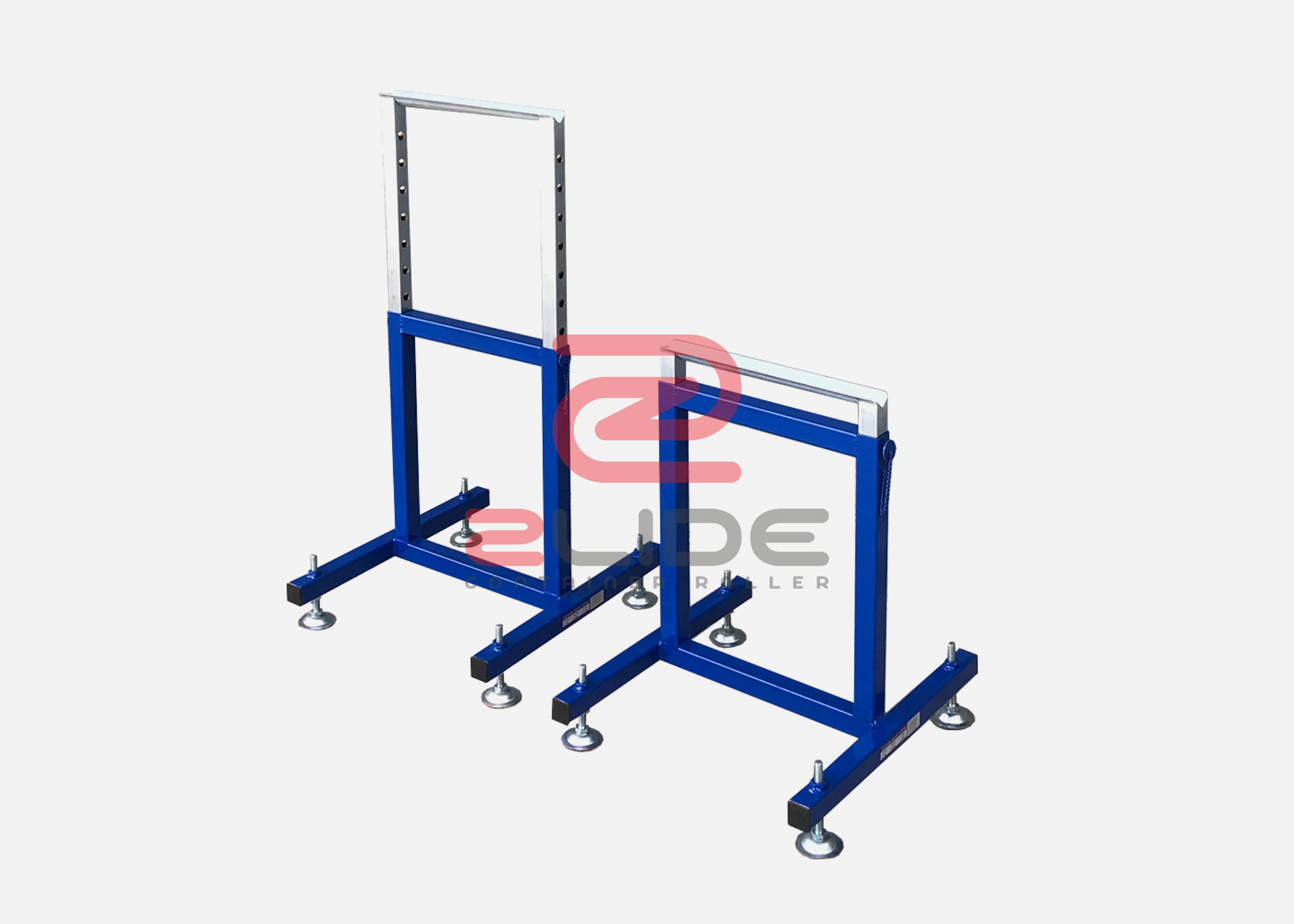 Zlide Container Roller ขาตั้ง รางลูกกลิ้ง LB40 สำหรับ ลูกกลิ้ง 40 cm สูงปรับได้ 60 - 100 cm