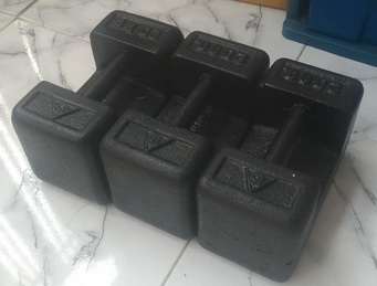 ลูกตุ้มไทย ลูกตุ้มน้ำหนัก 20 Kg (เหล็กไทย) มาตรฐาน กองชั่ง 20KG