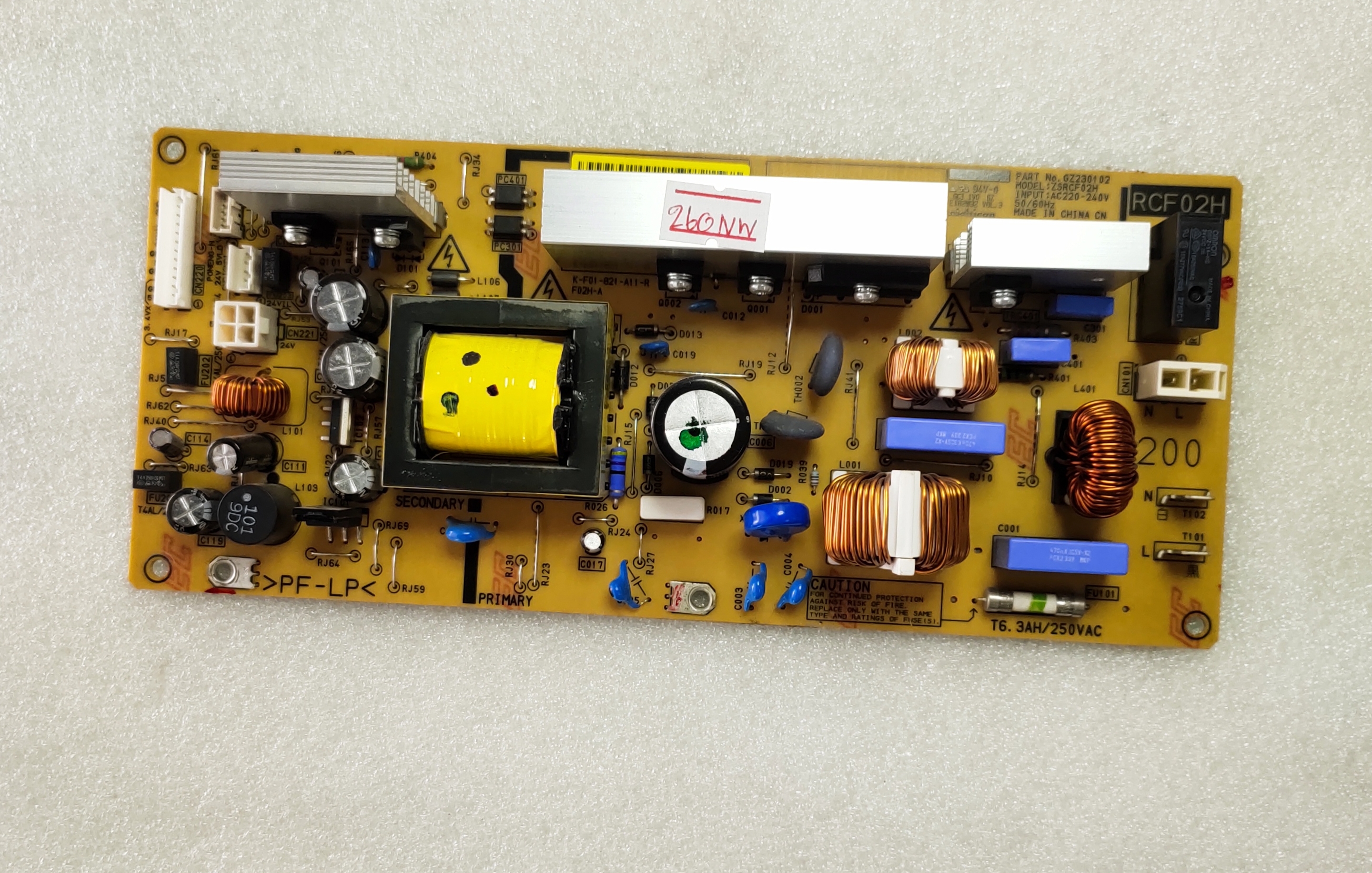 Power Supply Ricoh C260DNW C261DNW มือสอง