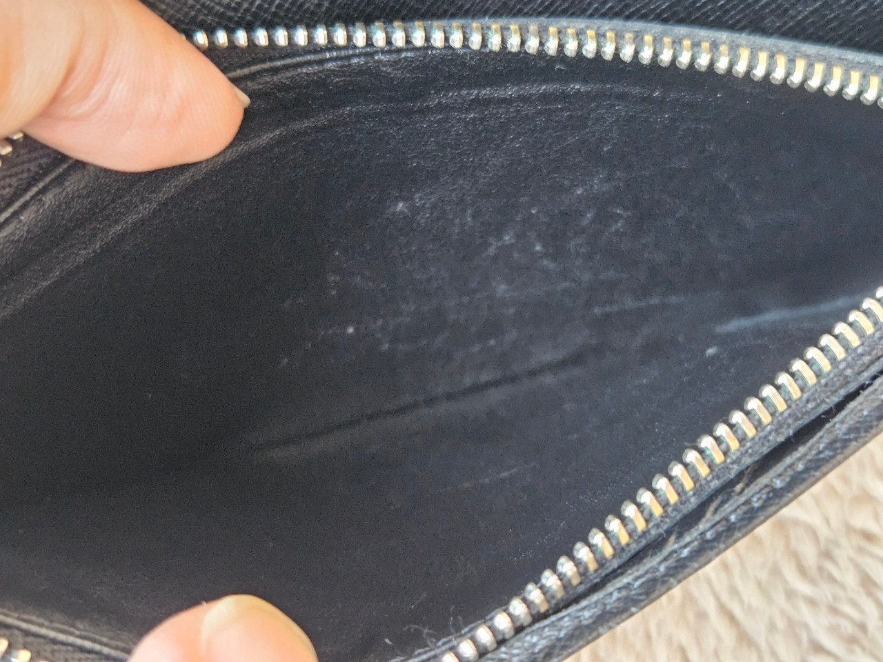 LV N62665 Brazza Damier Graphite Wallet