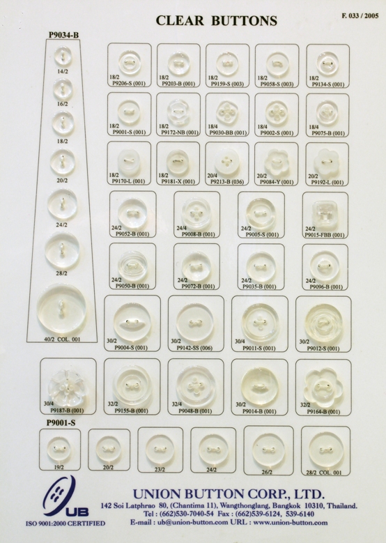 POLYESTER BUTTON