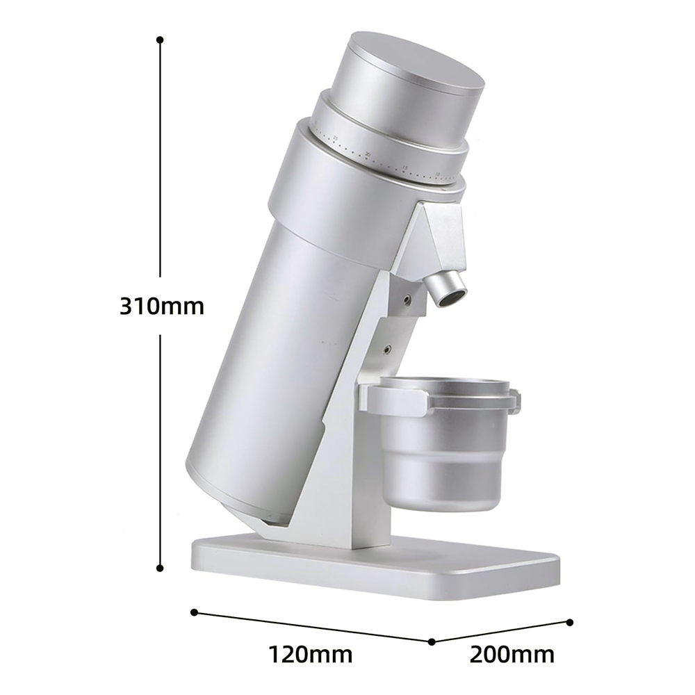 STARSEEKER EDGE Plus เครื่องบด เฟืองบด DLC 63 มม. ปรับความละเอียด 60 ระดับ เต้ารับผงติดแม่เหล็กถอดได้
